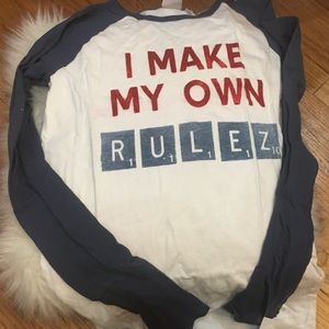 Junk food cute long sleeve shirt